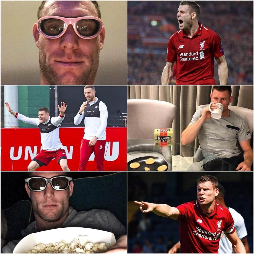 リヴァプールFCさんのインスタグラム写真 - (リヴァプールFCInstagram)「Happy @jamesmilnerofficial day! 🎉 #OnThisDay last year Milner joined #Instagram and #Twitter 🙌 #Milner #JamesMilner」3月22日 20時25分 - liverpoolfc