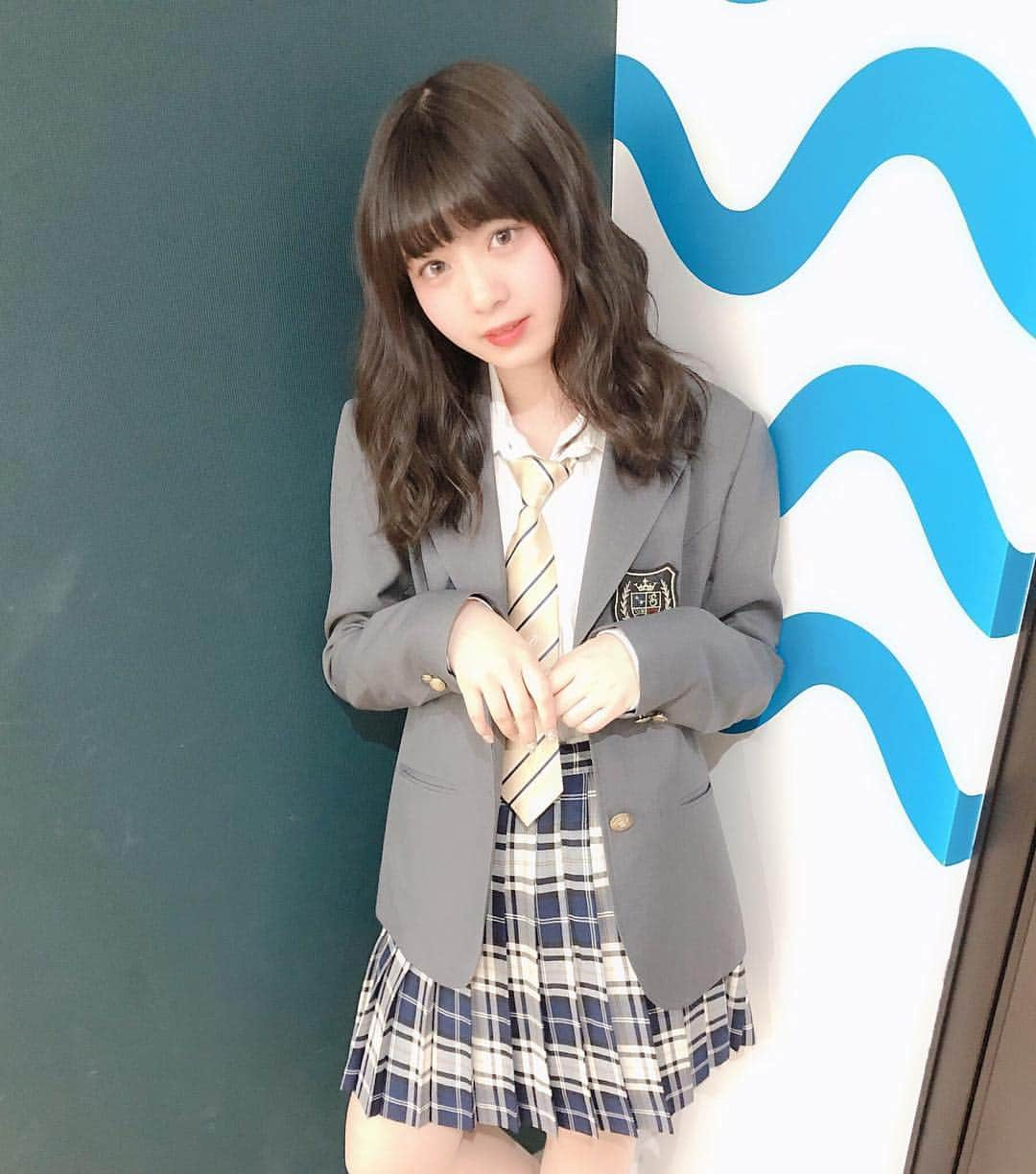 ゆなさんのインスタグラム写真 - (ゆなInstagram)「可愛い制服がたくさんある Cupop Schoolで制服コーデを選んだよ💓 MelTVチェックしてね💓  今回ゆな達が選んだ制服を プレゼントしちゃいますっ🐿💓 応募方法は cupopのインスタをフォロー＆いいねしたら応募できます！💓 #cupop_school  #meltv  #キューポップ  @cupop_official」3月22日 20時30分 - _yunachannel