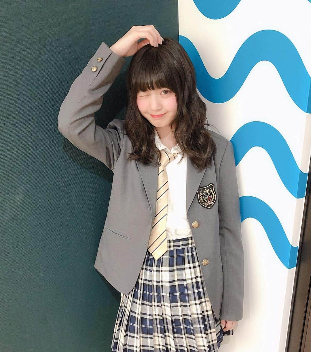 ゆなさんのインスタグラム写真 - (ゆなInstagram)「可愛い制服がたくさんある Cupop Schoolで制服コーデを選んだよ💓 MelTVチェックしてね💓  今回ゆな達が選んだ制服を プレゼントしちゃいますっ🐿💓 応募方法は cupopのインスタをフォロー＆いいねしたら応募できます！💓 #cupop_school  #meltv  #キューポップ  @cupop_official」3月22日 20時30分 - _yunachannel