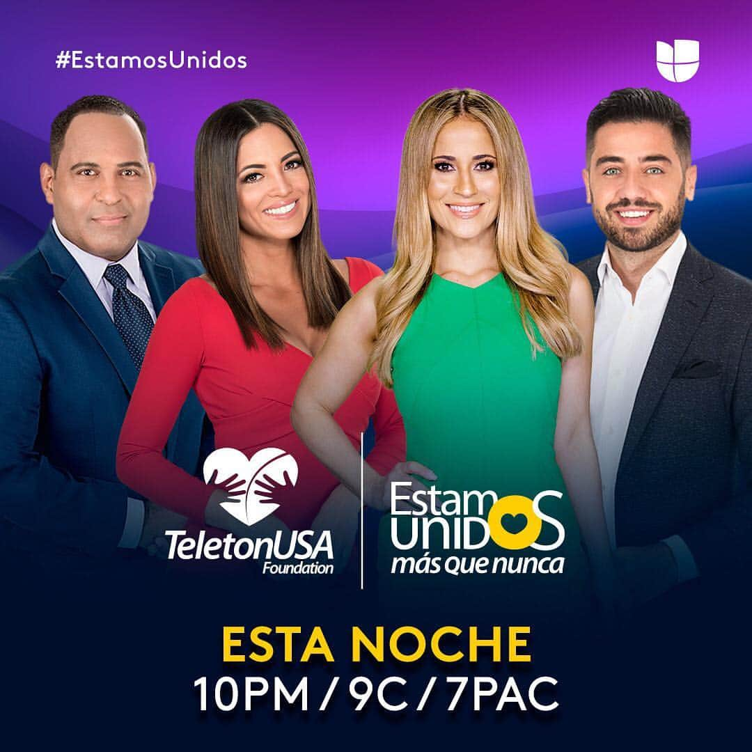 Primer Impactoさんのインスタグラム写真 - (Primer ImpactoInstagram)「#EstamosUnidos más que nunca, @teletonusa empieza hoy de costa a costa desde las 10pm/9c. Esta es #NuestraCasa 🙏🏻」3月23日 7時46分 - primerimpacto