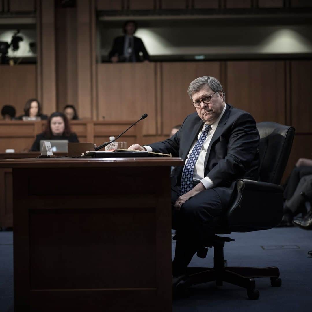 TIME Magazineさんのインスタグラム写真 - (TIME MagazineInstagram)「Special counsel Robert Mueller has officially concluded his investigation after more than two years and turned his final report in to the Justice Department. What happens next depends on one man: the attorney general, William Barr. Justice Department rules now make Barr, photographed during a confirmation hearing in January, the sole keeper of the Mueller report. He alone decides what to do with it, including how much to make public and whether to pursue prosecution or other punitive measures based on Mueller’s findings into whether Donald #Trump's campaign coordinated with the Russian government during the 2016 election season. “I remain committed to as much transparency as possible,” Barr wrote in a letter to members of Congress on March 22, "and I will keep you informed as to the status of my view." How Barr will wield his extraordinary power is a mystery even at the highest levels of government. Read more at the link in bio. Photograph by @davidbutow—@reduxpictures for TIME」3月23日 6時48分 - time