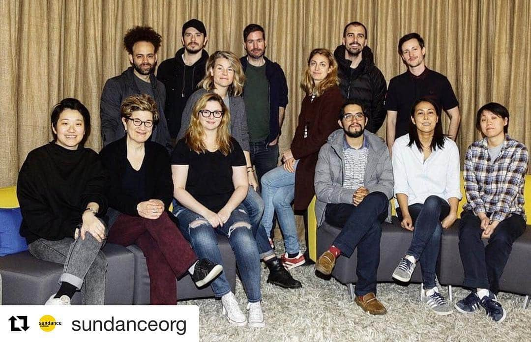 アンバー・タンブリンさんのインスタグラム写真 - (アンバー・タンブリンInstagram)「Here I am feeling like a proud directing nerd, beside myself with joy because I’ve spent the last two days participating in The Sundance Institute’s Lab intensive for second time filmmakers, workshopping my next feature film (co-written by @eddied4me ). This experience has been profoundly wonderful and also healing, for many reasons. I’m ever grateful and can’t wait to bring my next film into the world. #Repost @sundanceorg ・・・ Meet the 2019 FilmTwo Fellows of the 4th annual FilmTwo Intensive—supported by #UFEG. This Initiative supports the career sustainability of artists developing their second features. . . . 🎥FilmTwo Fellows🎥 Elizabeth Chomko (@elizabethchomko) — Laure de Clermont-Tonnerre (@lauredct) — Paul Downs Colaizzo (@pdcnyc) — Rhys Ernst (@rhysernst) — Carlos Lopez Estrada —  Atsuko Hirayanagi — Shirlyn Wong (@hippomatic) — Lisa Kron (@elkay100) — Shawn Snyder(@shawnsnyder) — Jason Begue — Amber Tamblyn (@amberrosetamblyn) — Ed Dougherty (@eddied4me) — Kirsten Tan (@caperkirs) . . . FilmTwo encompasses two days of focused programming, including a writing workshop (led by Joan Tewkesbury), industry mentoring sessions, and one-on-one story meetings, kicking off a year of tailored creative and tactical support . . . 📸: @thestreetsnake . #sundance #UniTalentDev #GTDI #FeatureFilm #Filmmakers」3月23日 7時30分 - amberrosetamblyn