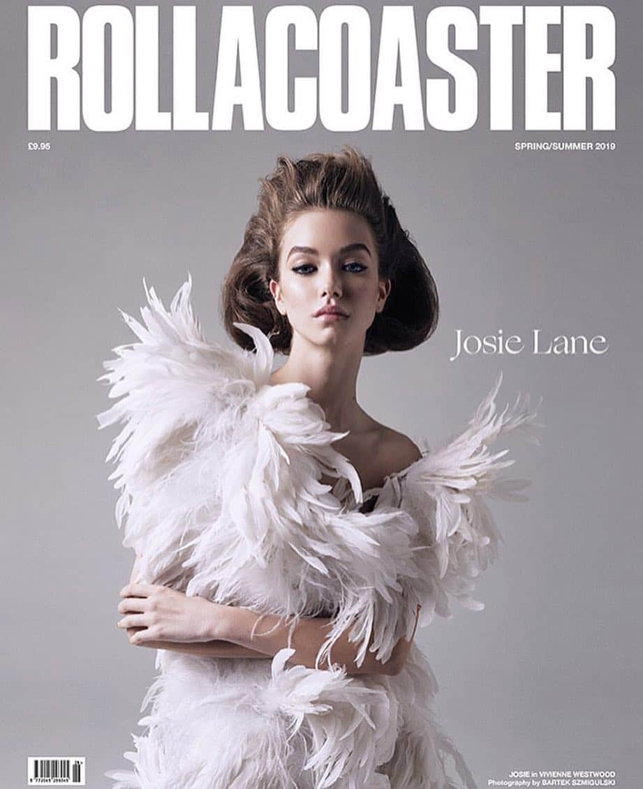 IMG Modelsさんのインスタグラム写真 - (IMG ModelsInstagram)「Princess Josie. 👑 #JosieLane (@josielane___) covers the new @rollacoaster. #📷 @smiggi #👗 @adelecany #✂️ @thebradylea #💄 @isakhelgason #👸🏻 #IMGstars」3月22日 22時44分 - imgmodels