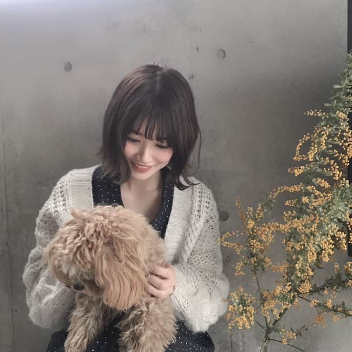 岡元優香さんのインスタグラム写真 - (岡元優香Instagram)「🐶」3月22日 22時40分 - ___o3yuka._