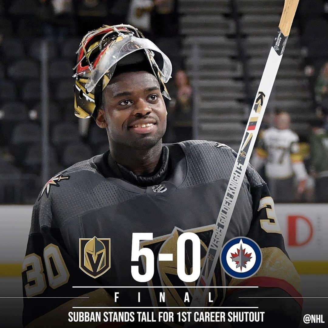 NHLさんのインスタグラム写真 - (NHLInstagram)「Night of firsts in the Western Conference! @barbs2222 with the hatty and Malcolm Subban with the shutout. 👏」3月23日 0時03分 - nhl