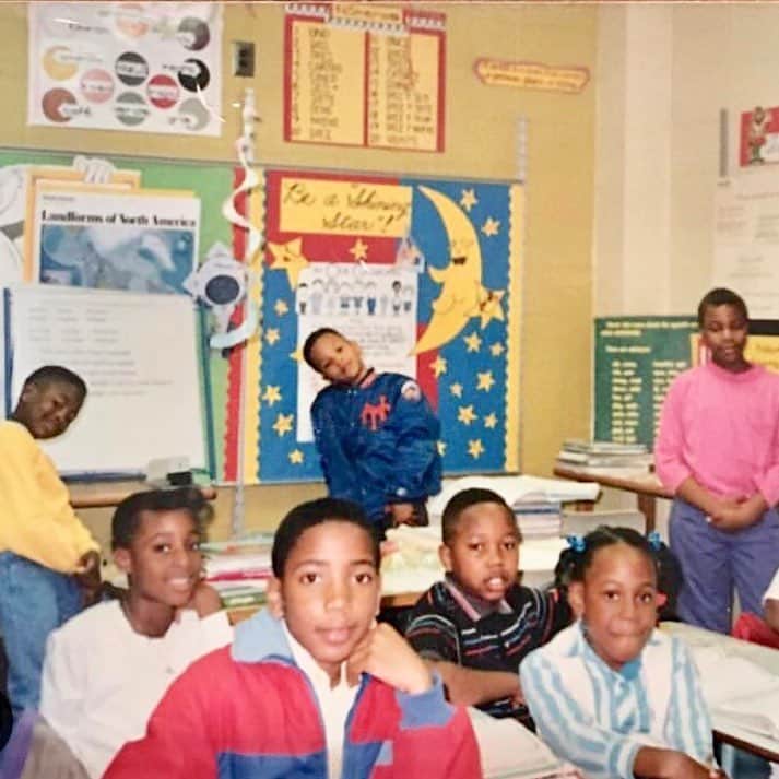 T.I.さんのインスタグラム写真 - (T.I.Instagram)「Rare sighting of “Lil Bad Ass Tip” in his adolescent years doing what he does best.... DISRUPT!!! #GrovePark #BankheadNative #BeenPoppinSinceKindergarten」3月23日 0時19分 - tip