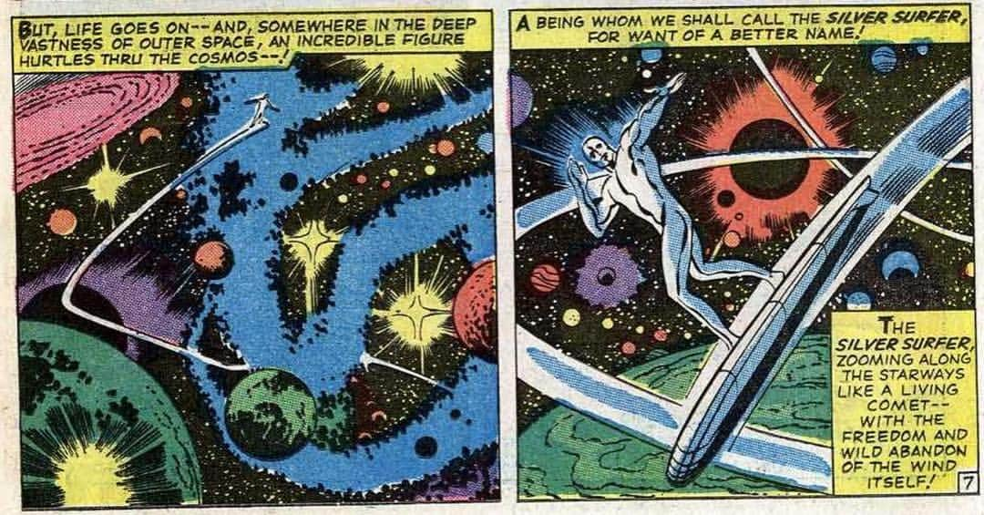 スタン・リーさんのインスタグラム写真 - (スタン・リーInstagram)「Silver Surfer first zoomed into the Marvel Universe 53 years ago this month in the pages of The Fantastic Four #48. #FlashbackFriday」3月23日 1時34分 - therealstanlee