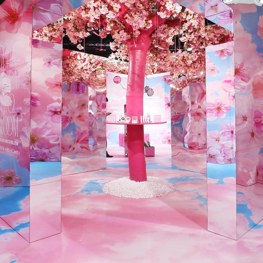 メイクアップアートコスメティックスさんのインスタグラム写真 - (メイクアップアートコスメティックスInstagram)「Cherry blossom season: now in full swing 🌸 We celebrated with @sandrea26france, @ohhowstrange and @bellywellyjelly in Japan with sakura dreamscapes and springtime shades from #MACBoomBoomBloom! #MACSpringPreview」3月23日 2時29分 - maccosmetics