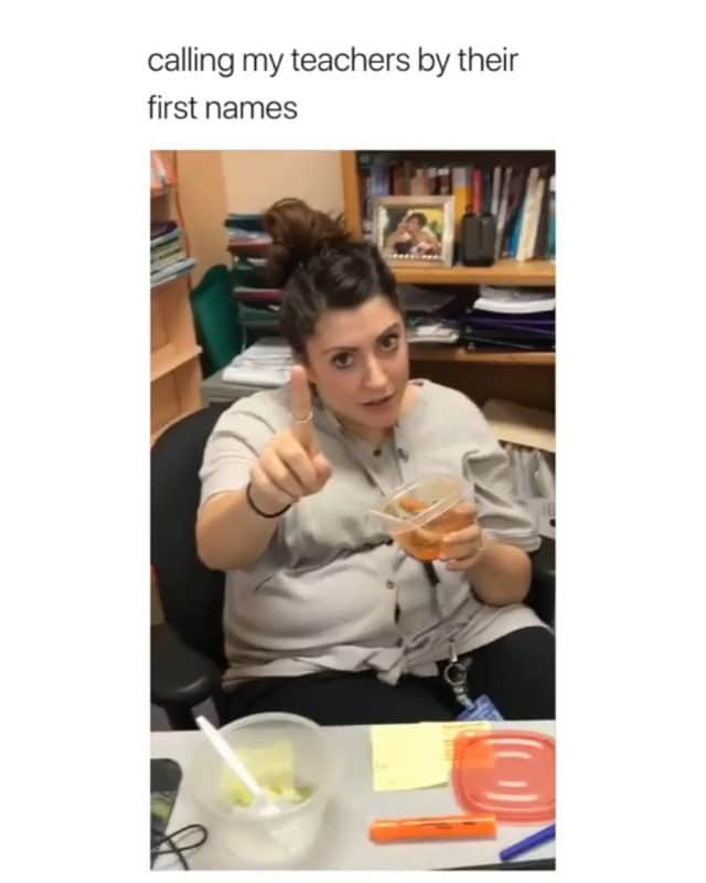 Funny Postsのインスタグラム：「••••••••••• 😂 The name's Patterson, Ms. Patterson 💬 Video by: @janaekirscht 🎥 Double tap for more videos!」