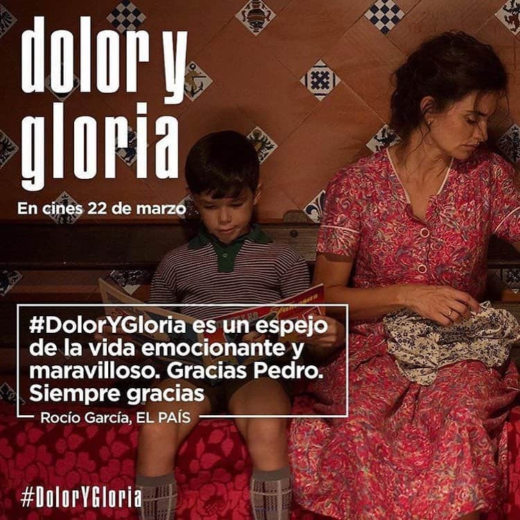 アントニオ・バンデラスさんのインスタグラム写真 - (アントニオ・バンデラスInstagram)「Hoy estreno de Dolor y Gloria. ¡Tenemos una cita en la pantalla grande!!! #Repost @eldeseo_ ・・・ Hoy #DoloryGloria, la nueva película de Pedro Almodóvar y protagonizada por @antoniobanderasoficial @penelopecruzoficial @asieretxeandia @leosbaraglia @noranavasactriz #JulietaSerrano @sanabellan @julian_lopez @cesarfloyd97 @raularevaloz @ceciroth y @rosalia.vt se estrena en salas de cine de todaEspaña de la mano de @sonypicturesspain!!!」3月23日 2時51分 - antoniobanderas