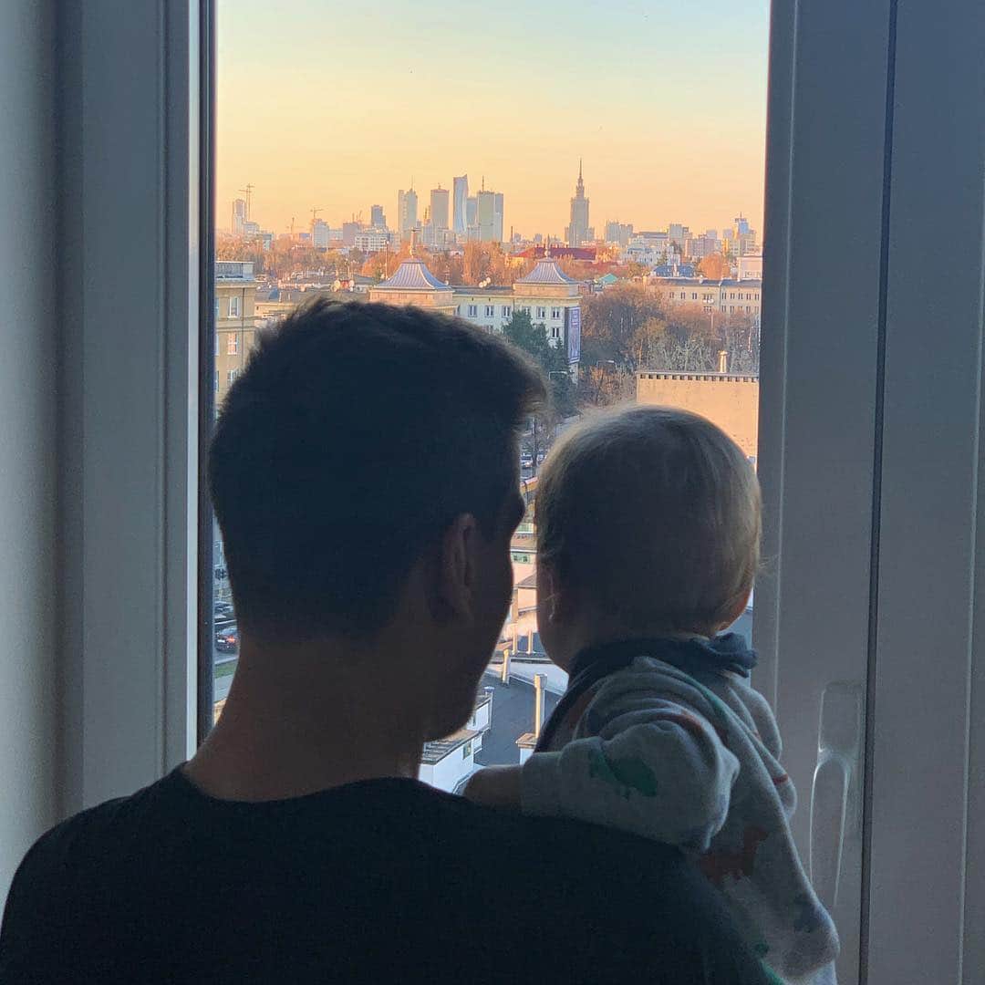 ヴォイチェフ・シュチェスニーのインスタグラム：「“Miasto moje a w nim najpiękniejszy mój świat” ❤️」