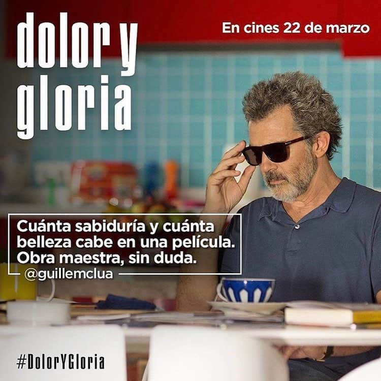 アントニオ・バンデラスさんのインスタグラム写真 - (アントニオ・バンデラスInstagram)「Hoy estreno de Dolor y Gloria. ¡Tenemos una cita en la pantalla grande!!! #Repost @eldeseo_ ・・・ Hoy #DoloryGloria, la nueva película de Pedro Almodóvar y protagonizada por @antoniobanderasoficial @penelopecruzoficial @asieretxeandia @leosbaraglia @noranavasactriz #JulietaSerrano @sanabellan @julian_lopez @cesarfloyd97 @raularevaloz @ceciroth y @rosalia.vt se estrena en salas de cine de todaEspaña de la mano de @sonypicturesspain!!!」3月23日 2時51分 - antoniobanderas