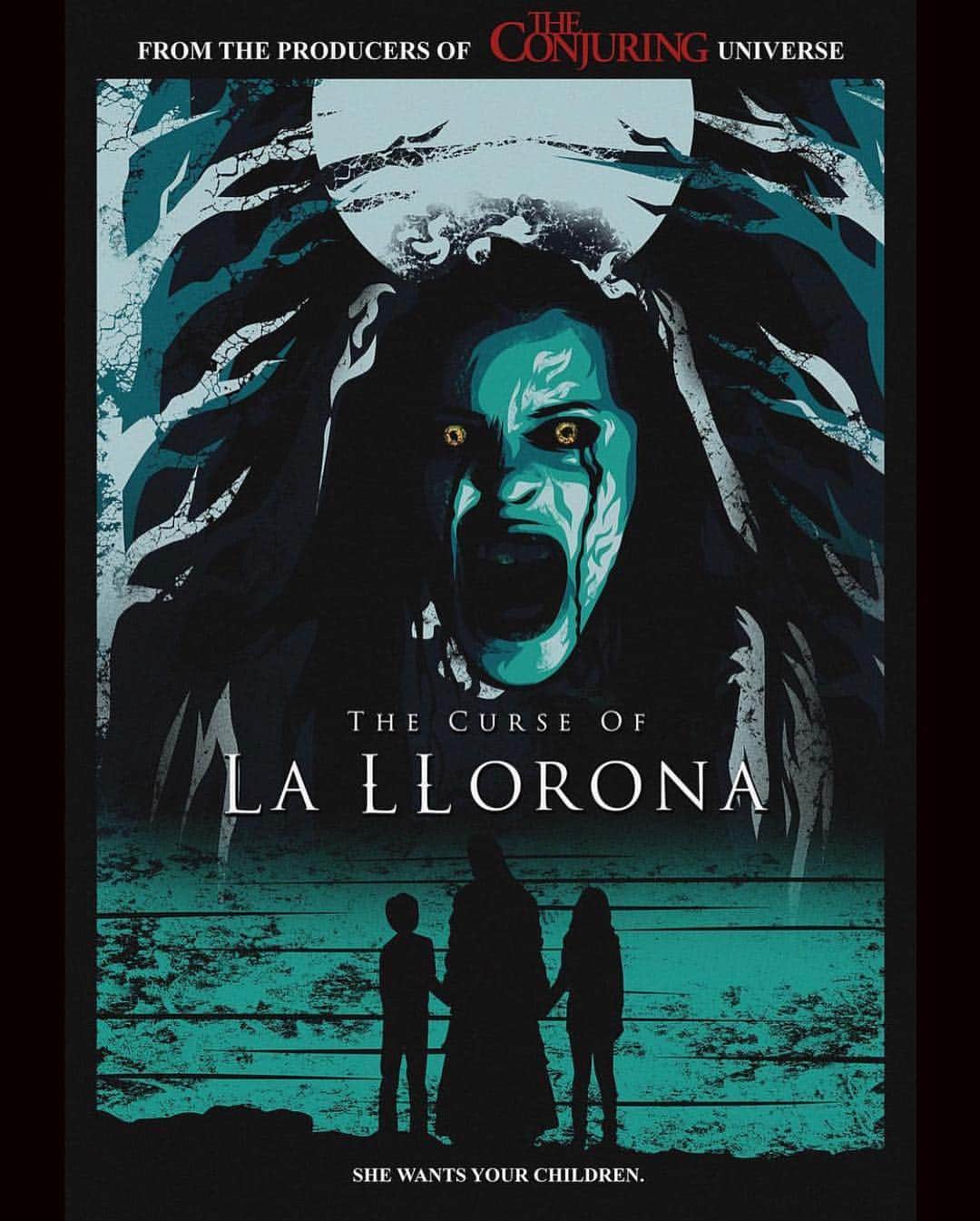 Warner Bros. Picturesさんのインスタグラム写真 - (Warner Bros. PicturesInstagram)「You will hear her cries. Check out this week’s featured art for #FanArtFriday. #LaLlorona」3月23日 3時00分 - wbpictures