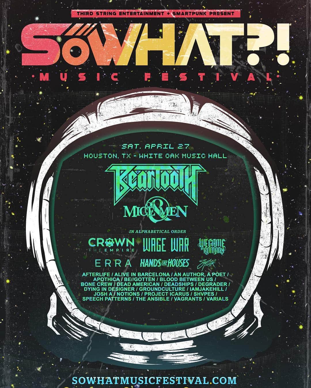 Of Mice & Menさんのインスタグラム写真 - (Of Mice & MenInstagram)「Texas! @sowhatmusicfest is coming up soon. Grab your tickets @ OFMICETICKETS.COM and come see us play on April 27th 🤘」3月23日 3時43分 - omandm