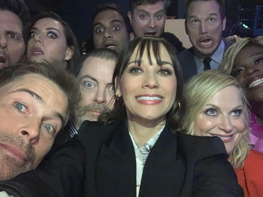 ハリウッド・リポーターさんのインスタグラム写真 - (ハリウッド・リポーターInstagram)「Literally the greatest reunion of all time. Treat yourself and find out if the #ParksAndRec crew is open to a reboot - link in bio.」3月23日 4時30分 - hollywoodreporter