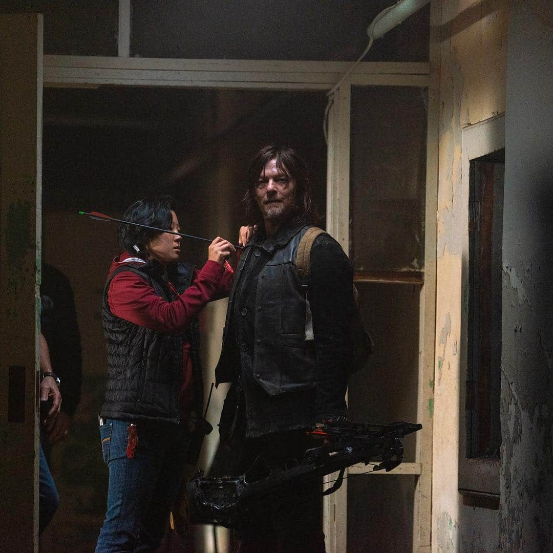 The Walking Deadさんのインスタグラム写真 - (The Walking DeadInstagram)「After this week's intense episode, enjoy some happier bts moments. #TWD」3月23日 5時00分 - amcthewalkingdead