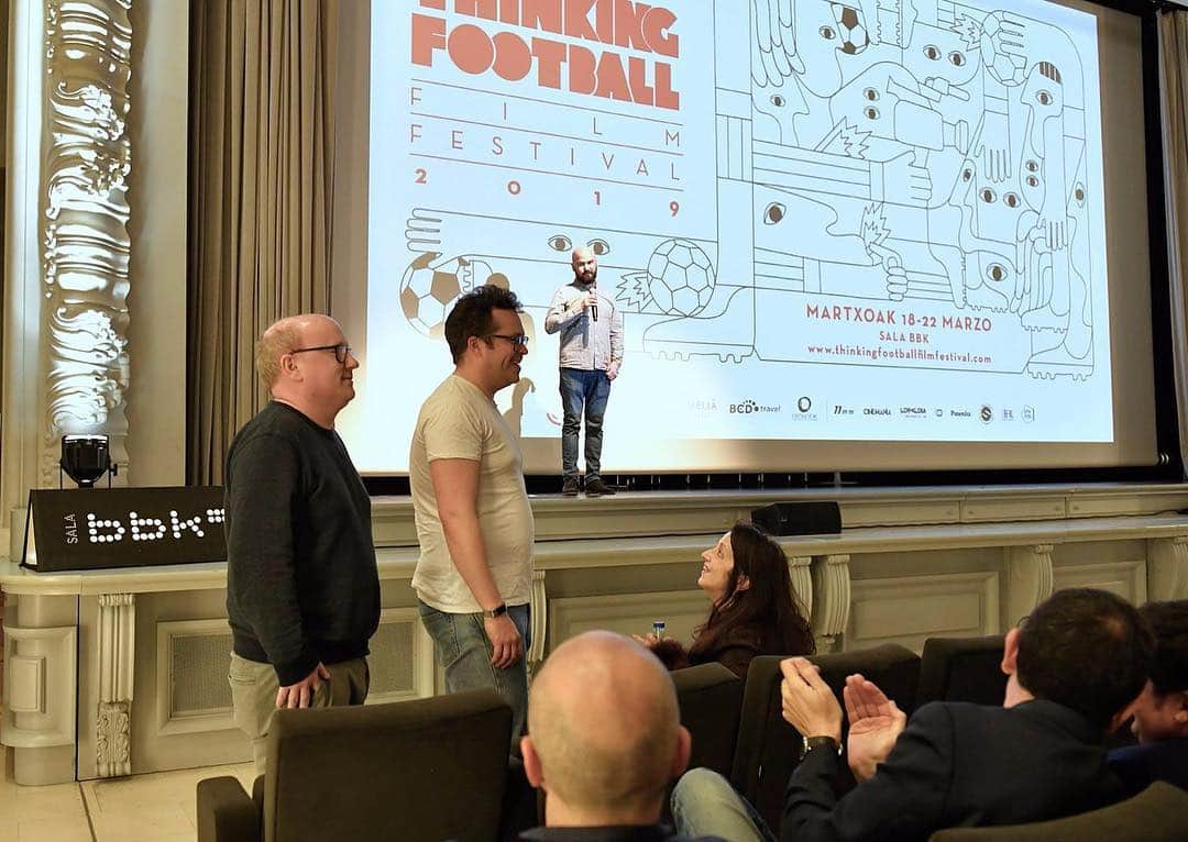 アスレティック・ビルバオさんのインスタグラム写真 - (アスレティック・ビルバオInstagram)「📷 5 Eguna - Thinking Football Film Festival - Día 5 🎬 . #ThinkingFootball7  #AthleticClub」3月23日 5時09分 - athleticclub