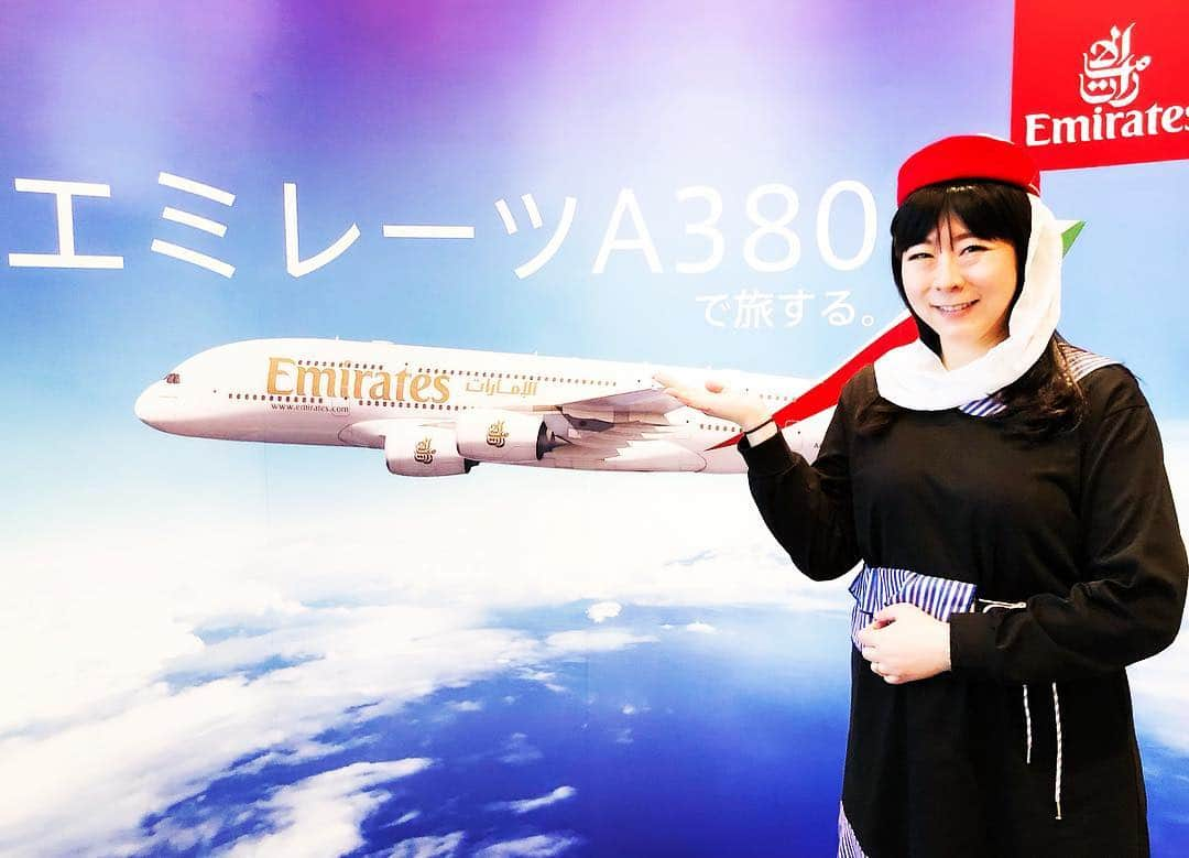 浜平恭子さんのインスタグラム写真 - (浜平恭子Instagram)「✈️مرحبا بكم في طيران الإمارات」3月23日 15時31分 - hamahi1231