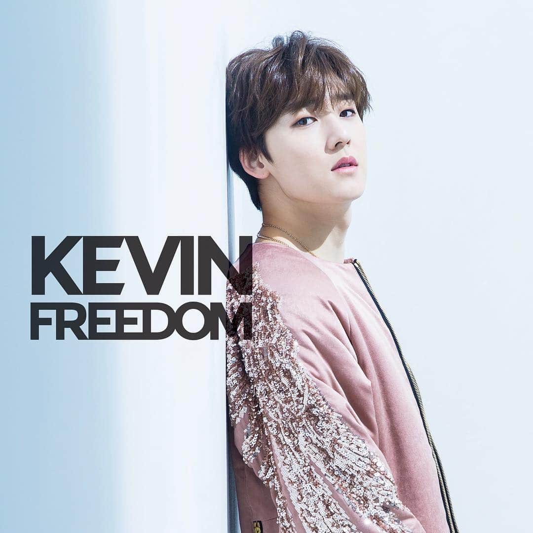 ケビン さんのインスタグラム写真 - (ケビン Instagram)「KEVIN 2nd Single FREEDOM  4.17 ON SALE @kevinofficialjapan」3月23日 16時23分 - kevinwoo_official