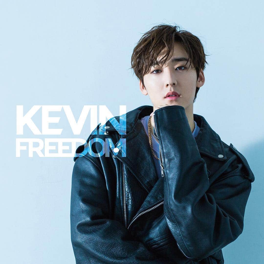 ケビン さんのインスタグラム写真 - (ケビン Instagram)「KEVIN 2nd Single FREEDOM 4.17 ON SALE @kevinofficialjapan」3月23日 16時33分 - kevinwoo_official