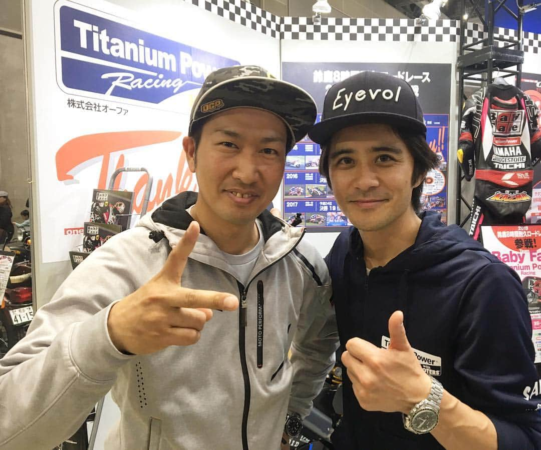 斉藤祥太さんのインスタグラム写真 - (斉藤祥太Instagram)「東京モーターサイクルショー2日目！ スタントライダーのOGA!! 半端ねぇーっす♪( ´θ｀) #東京モーターサイクルショー #oga #頑張れ斉藤さん #斉藤祥太」3月23日 16時45分 - shota_ta_sho