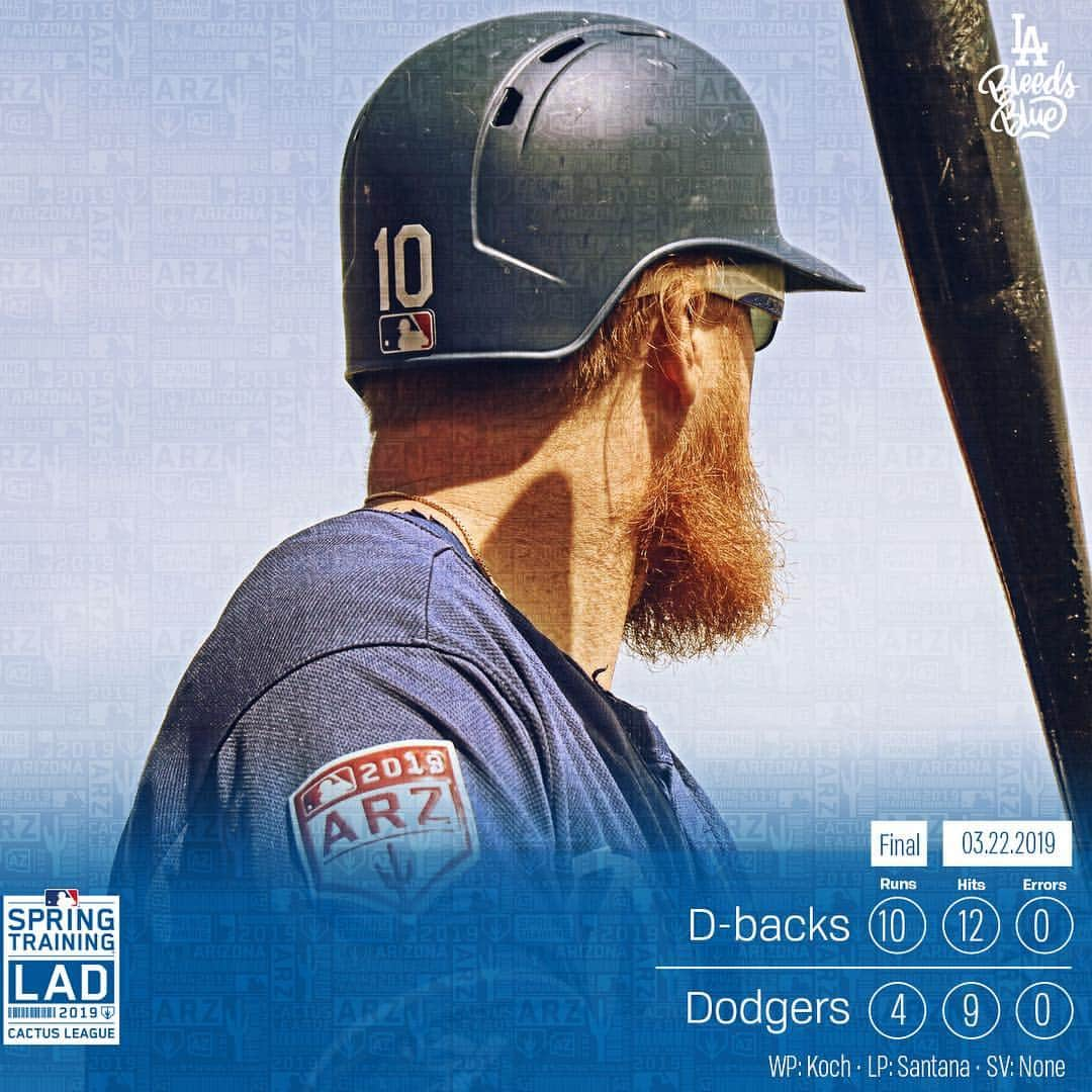 Los Angeles Dodgersのインスタグラム