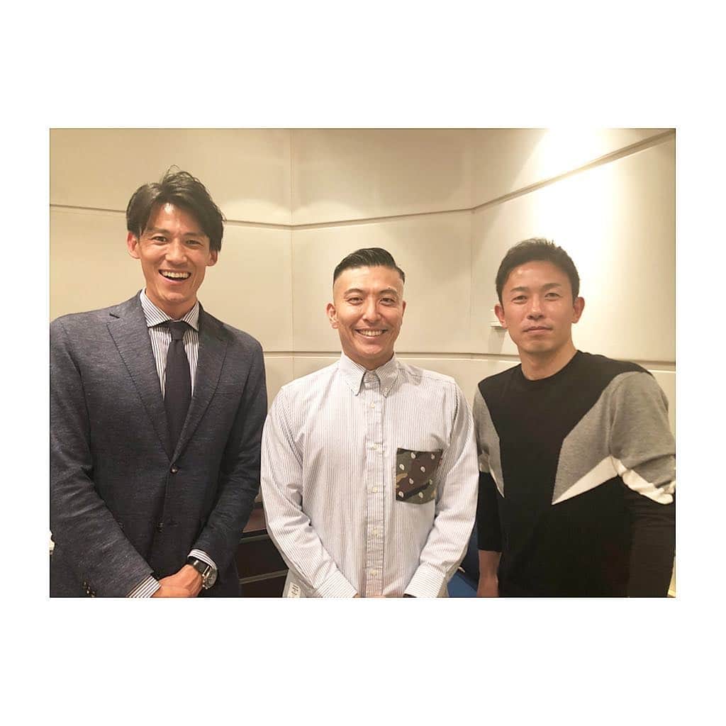 寺内健のインスタグラム：「本日14:30〜16:30にABCラジオ（AM 1008）で先日収録した赤星さんとの「赤星憲広のオーライオーライ」の放送があります。自分が出演してるのは恐らく15:30ぐらいですが、是非宜しくお願いします。 #赤星憲広のオーライオーライ #ABCラジオ #1008 #am」