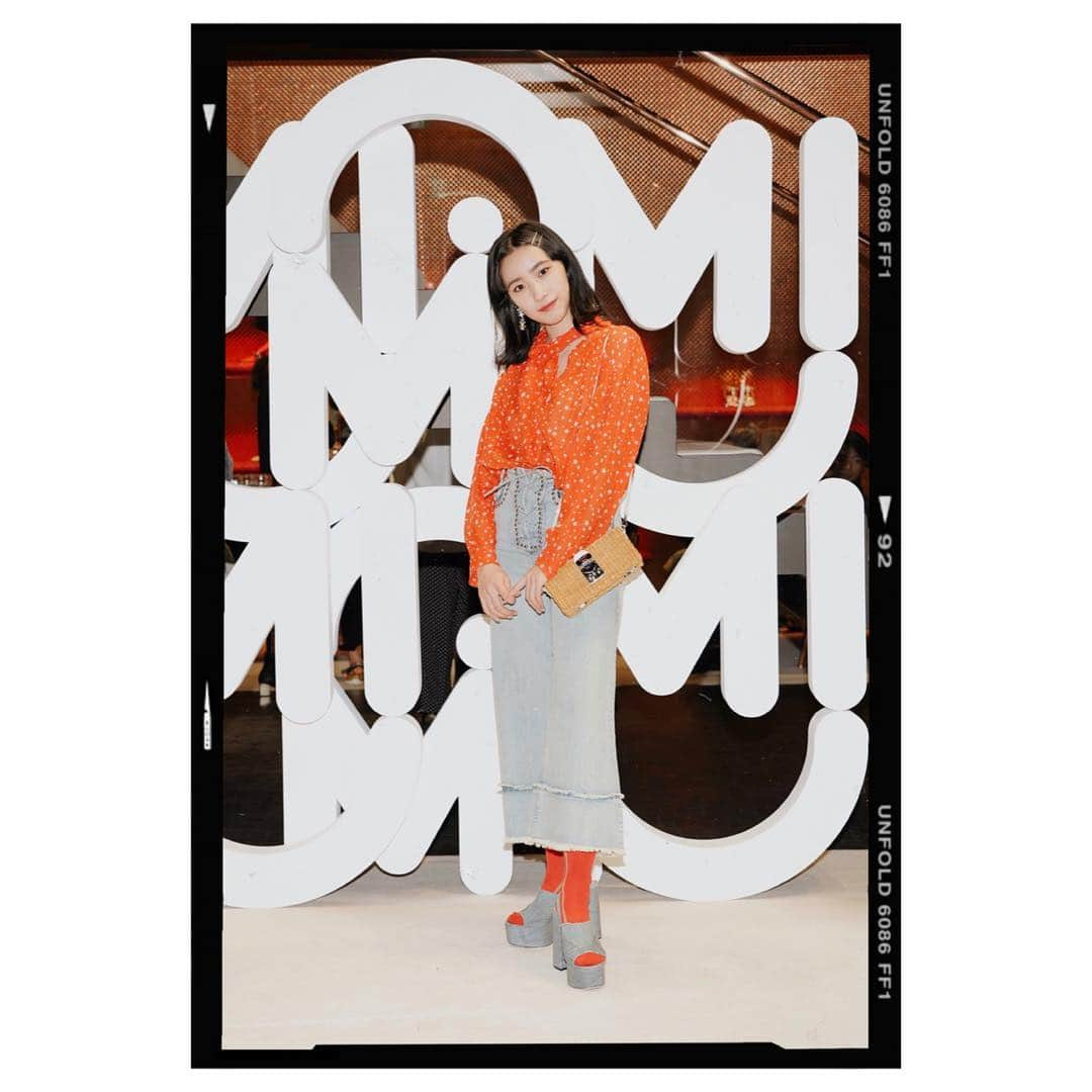 中田クルミさんのインスタグラム写真 - (中田クルミInstagram)「この日は @miumiu の日🥳 It was a collaboration party with @mmparisdotcom I was wearing sweet miumiu stuff while🧚‍♀️」3月23日 10時39分 - kurumi_nakata