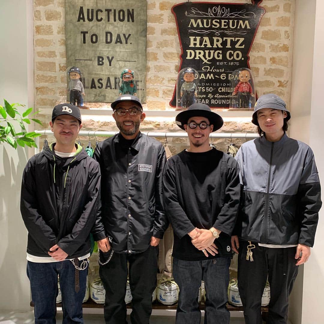 のインスタグラム：「DENHAM Omotesando-Hills Store ✌🏾」