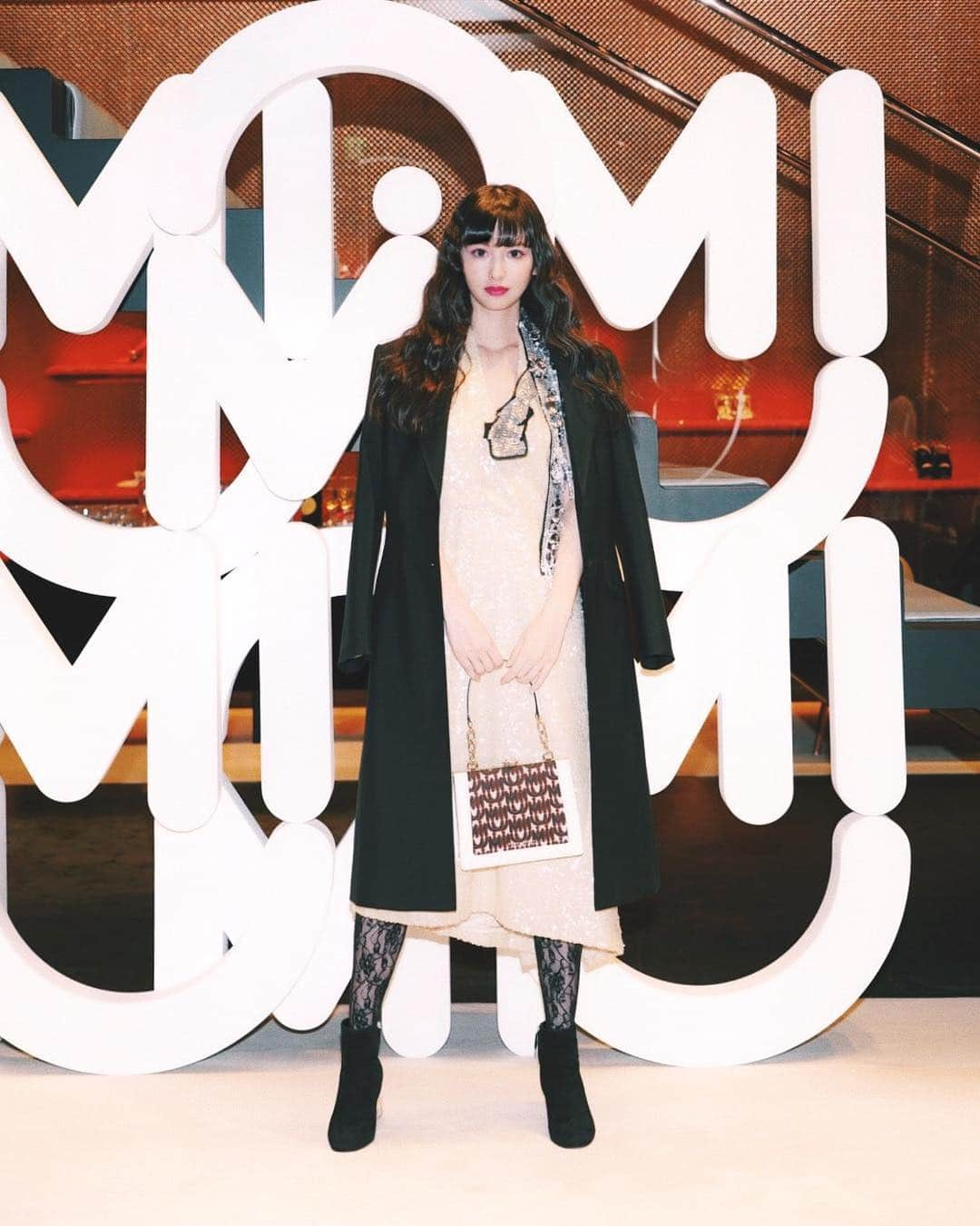 鈴木えみさんのインスタグラム写真 - (鈴木えみInstagram)「MIU MIU × M/M Paris #eMIUticons launch party」3月23日 13時58分 - emisuzuki_official