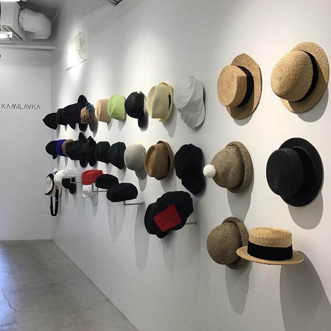のインスタグラム：「#kamilavka19ss #kamilavka #hat #cap」