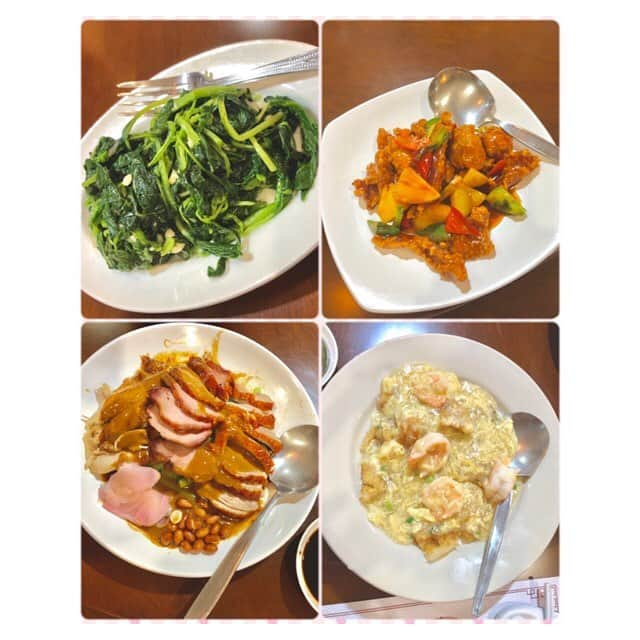 早乙女わかばさんのインスタグラム写真 - (早乙女わかばInstagram)「.﻿ 🍽Ho Ho Kitchen🍽﻿ ﻿ 父の友人がタイで中華料理店をオープンしたということで行ってきました🥟✨﻿ ﻿ ご家族も一緒に☺️✨﻿ ﻿ 日本人の口にも合って、どの料理もとっても美味しかったです❤️﻿ ﻿ オススメは、海老マヨとデザートの黒蜜ゼリー😋💕﻿ ﻿ ご家族とは英語で話します😉✨﻿ 昨年夏に日本に来た時に会ったのですが、その時より自分からも沢山話せるようになってとても楽しかったです😆💕でもまだまだ、分からない会話もあったので勉強あるのみ‼️﻿ ﻿ お土産にタイ・シルクの最高級ブランドとして世界的に名高い「ジム・トンプソン」のTシャツを頂きました👕✨﻿ ﻿ BTSナショナルスタジアム駅の2番出口を出て、国立競技場に向かって5分ほど歩けば、左側にお店が見えてきます☺️﻿ ﻿ タイで中華料理へ行くなら﻿ 『Ho Ho Kitchen』へ❤️﻿ ﻿ #わかばtrip﻿ #旅﻿ #タイ🇹🇭﻿ #Thailand﻿ #HoHokitchen﻿ #中華料理店﻿ #ジムトンプソン﻿」3月23日 14時48分 - s_wakaba.94