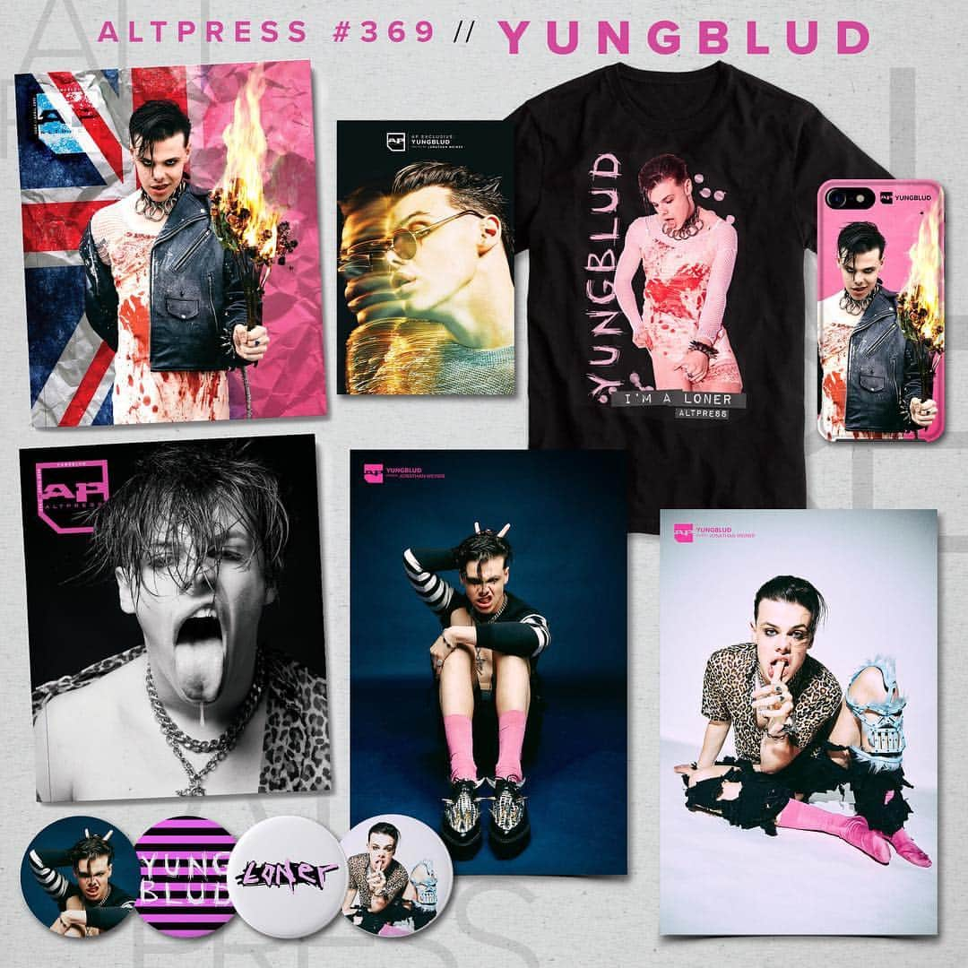 Alternative Pressさんのインスタグラム写真 - (Alternative PressInstagram)「@YUNGBLUD is taking over the world with his music and his message and appears on his first ever AP Cover! With 2 collectible covers, exclusive photo heavy bundles, and hand signed posters, these bad boys will not be in stock long 👇🏻 ALTPRESS.COM/NEWISSUE Photography: @jonathan.weiner⁣ Grooming: @patriciamoraleshair⁣ Style: @harperslate⁣ .⁣ .⁣ .⁣ #altpress #ap #alternativepress #iamap #yungblud #21stcenturyliability #dominicharrison #yungbludarmy  #doctordoctor #medication #psychotickids #fallingskies #polygrapheyes #iloveyouwillyoumarryme #blackheartsclub #loner #blackheartsclub」3月24日 1時44分 - altpress