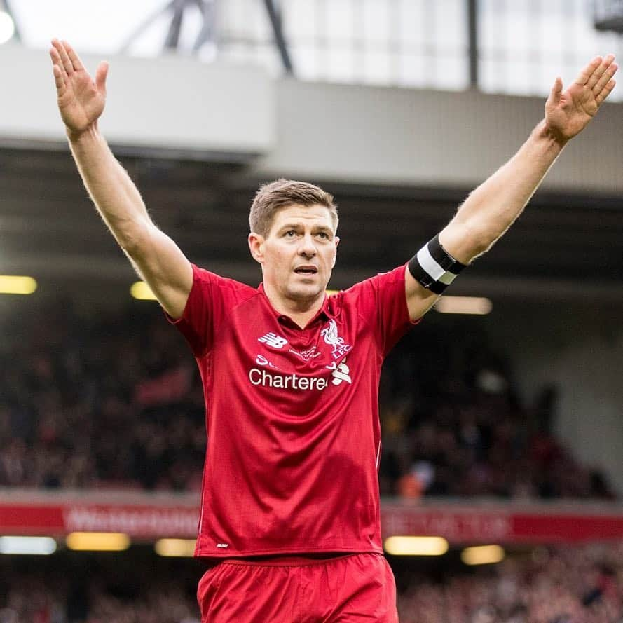 リヴァプールFCさんのインスタグラム写真 - (リヴァプールFCInstagram)「Steven Gerrard. Injury-time winner. Kop end. Perfect. 😍 #LFC #LiverpoolFC #StevenGerrard」3月24日 1時56分 - liverpoolfc