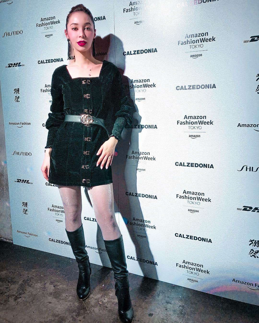 のインスタグラム：「Calzedonia Party ✨ Thanks for having me again 🥰♥️ . . . #calzedonia #lovecalzedonia #party #tokyo #fashion #ootd #lookdodia #coordinate #ファッション #パーティー #コーデ #カルツェドニア #インスタグラマー  #モデル」