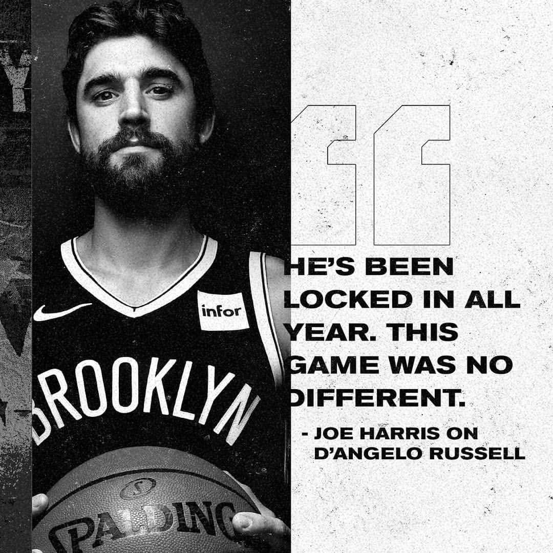 Brooklyn Netsさんのインスタグラム写真 - (Brooklyn NetsInstagram)「🏴🏳️ W 🏳️🏴 #WeGoHard」3月23日 17時56分 - brooklynnets