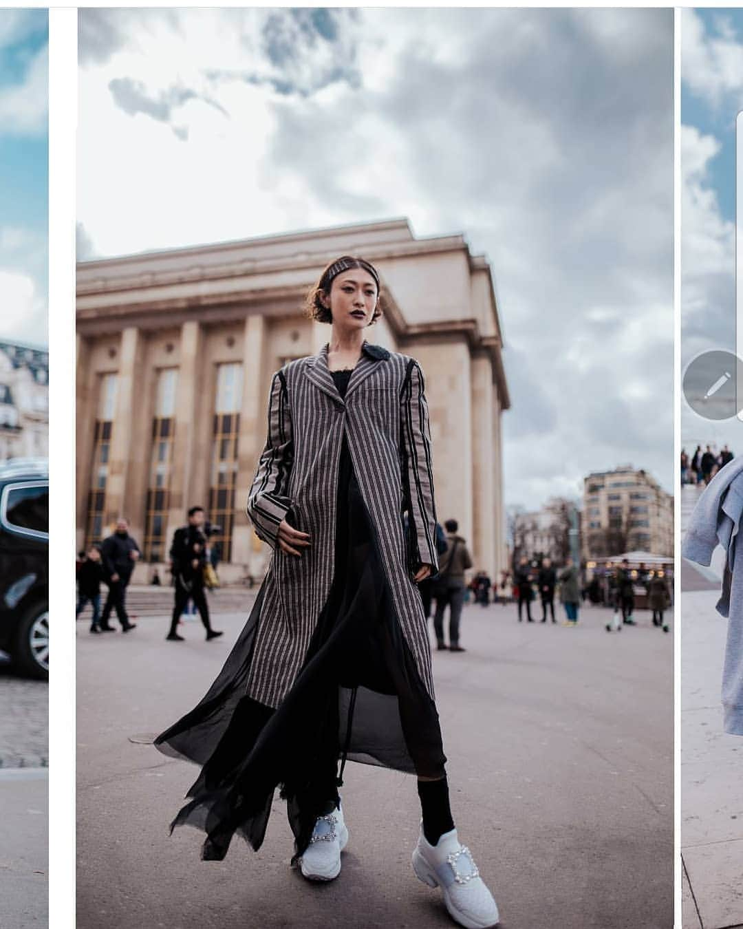 山田優さんのインスタグラム写真 - (山田優Instagram)「Nice photo♡♡♡ #anndemeulemeester  #rogervivier  #paris」3月23日 17時56分 - yu_yamada_