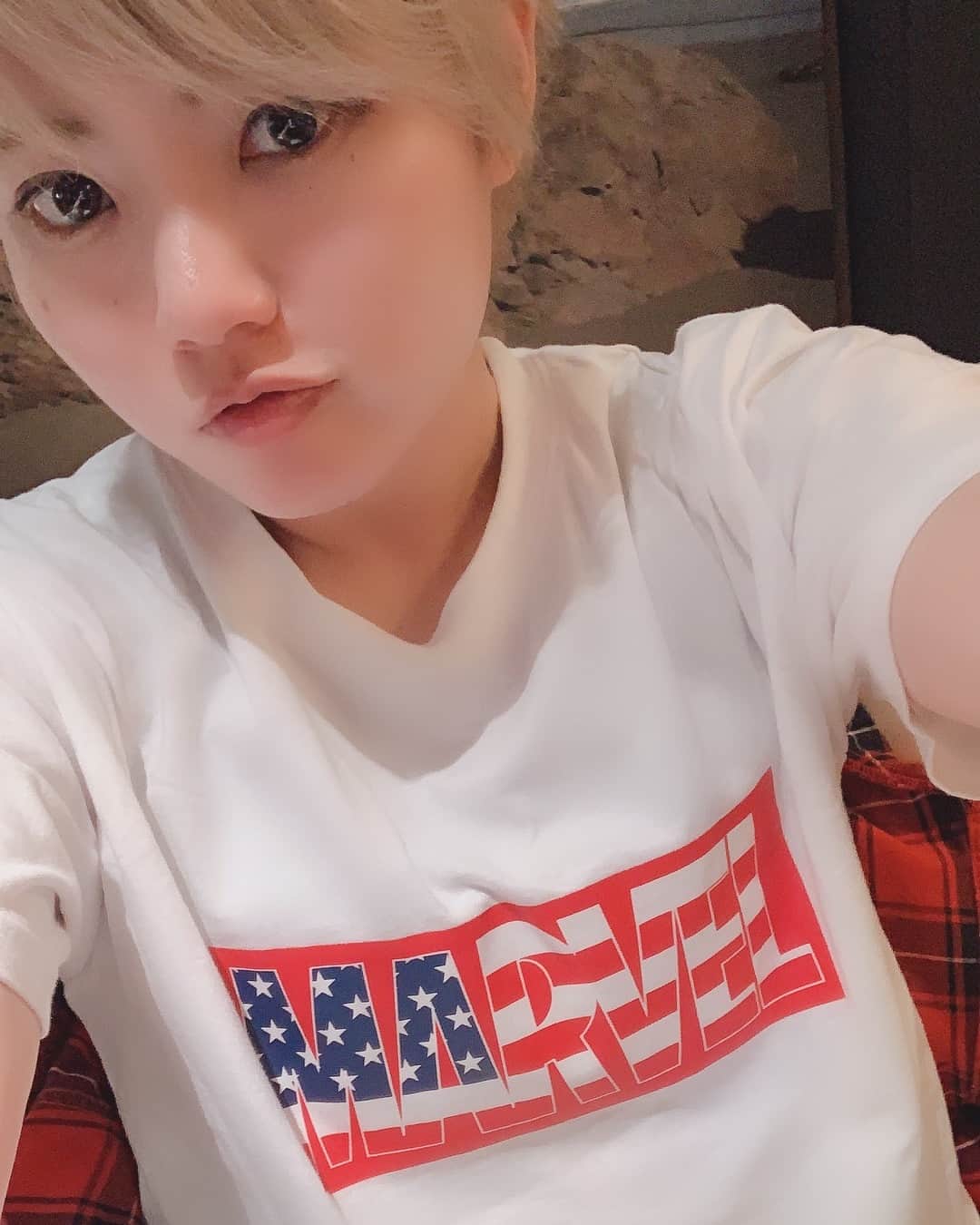 のインスタグラム：「#アメコミコーデ #マーベルさん #MARVEL #code #instafashion #Tshirt #american #americanstyle  #マーベル #アメコミ #Tシャツ #ジェンダーレス #ジェンダーレス女子  #genderless」