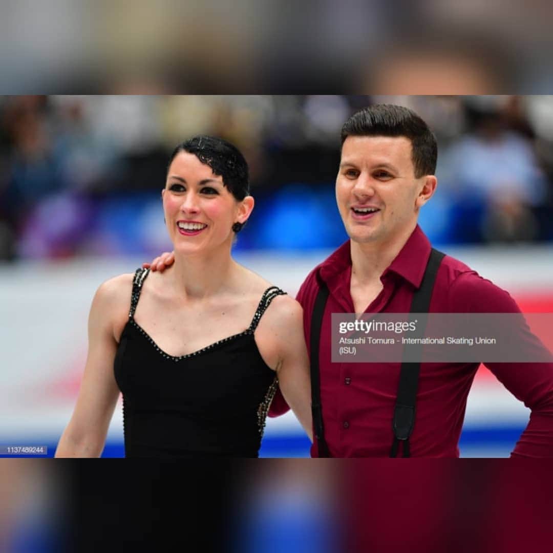 のインスタグラム：「We end this World Championship with a smile on our face. Our free dance hasn't been exactly the performance we intended to show, but we are still very proud of what we've achieved this season and looking forward to what the future will bring us! Now, time to have fun at the gala!!! 🤗 #worldchampionships #tokyo #japan #saitama #🇯🇵 #isufigureskating #isu #icedance #teamitaly🇮🇹 #italiateam #figureskating #fiammeazzurre #fisg4passion #fisg #saitamasuperarena #amazing #happy #love #thanks」