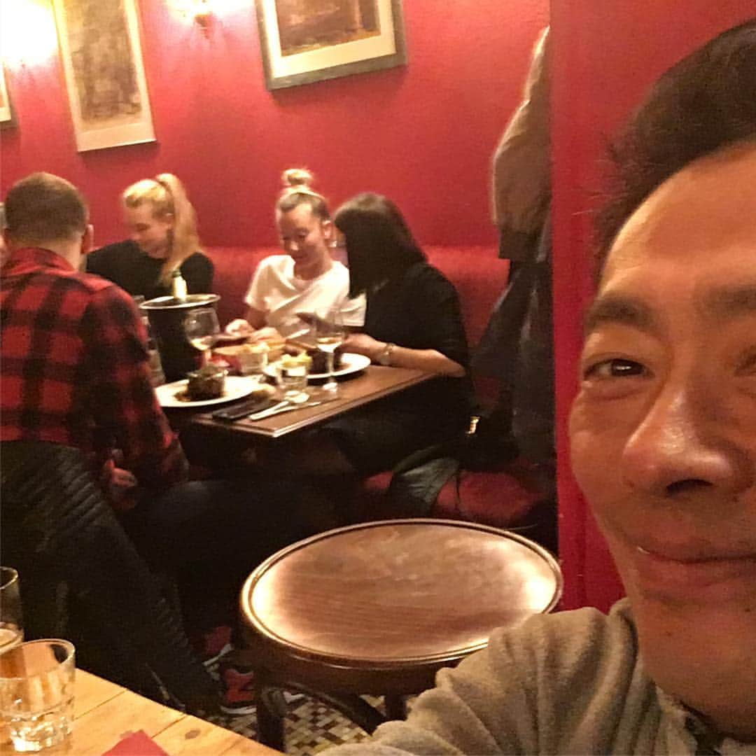 ぜんじろうのインスタグラム：「ホテルの近所ねフレンチ料理」