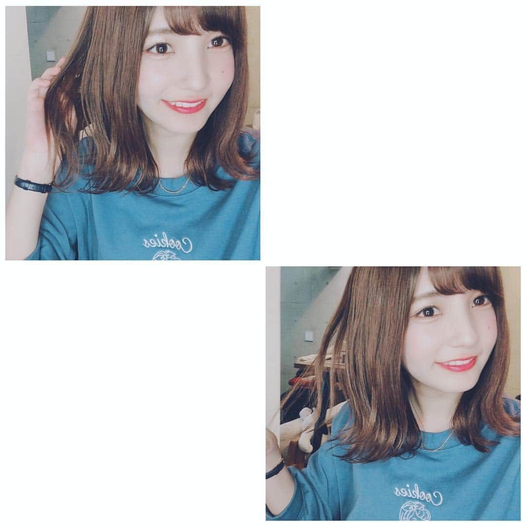 かすさんのインスタグラム写真 - (かすInstagram)「 インスタの方にもヘアアレの動画載せようかなって  どうじゃろか  #外ハネ #ヘアアレ #ミディアム #投稿の内容変えました」3月23日 20時46分 - kasuu_kasu