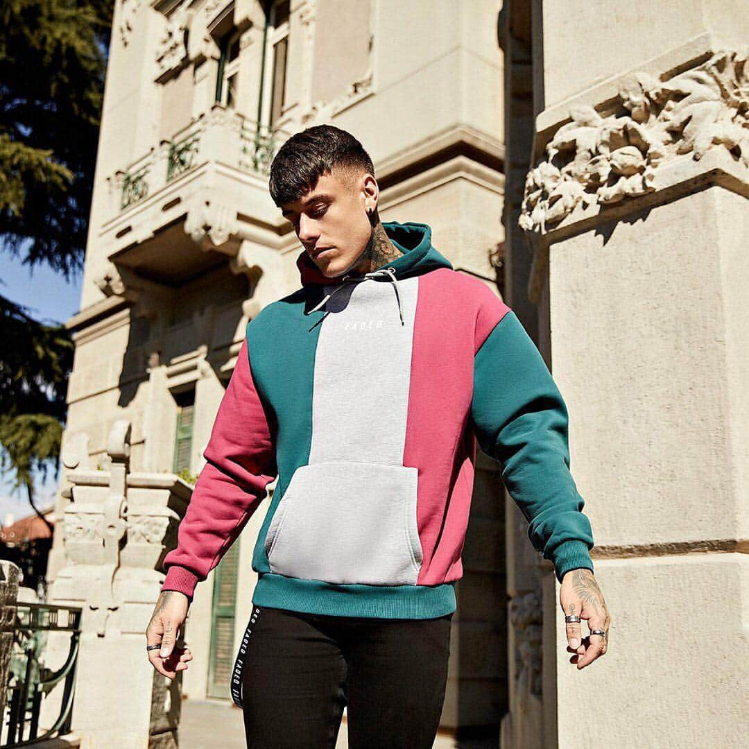 FOOTASYLUMさんのインスタグラム写真 - (FOOTASYLUMInstagram)「@chet_sket reppin' the @faded_store_ Big Stripe Overhead Hooded Top in Cherry/Green/Pink. Tap the image to grab yours. - - - #WeAreFootasylum #footasylum #faded」3月23日 21時01分 - footasylum