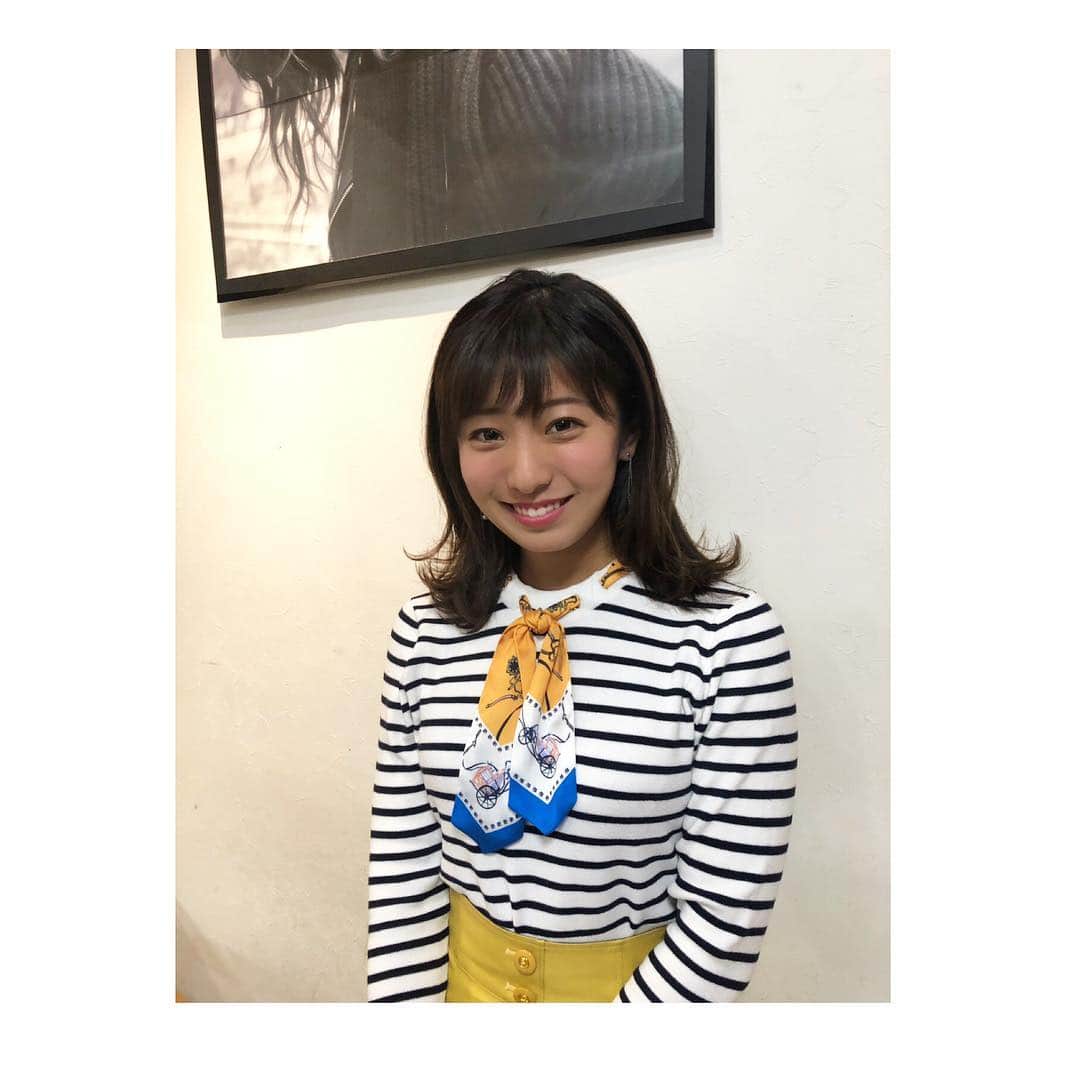 のインスタグラム：「💇‍♀️ . 髪を少しシュパパッと 春に向けて軽くしてもらいました🌷 洋服はお気に入りのブランド @apuweiser_official  さんの👗💖 #スカーフ は今年のトレンドアイテムなのです！ . 高松商業まずは1勝！ おめでとうございます⚾️💫 . ファイブアローズも 広島相手に延長の末勝利👏🏀 あすも頑張ってください✨ . カマタマはあすアウェーで熊本と！！ 勢いのまま3連勝期待しています⚽️🌟 . スポーツで香川に元気を！ ふぁいとっ！白戸も全力応援です📣 . #ksb #瀬戸内海放送 #5ch  #アナウンサー #白戸ゆめの #ヘアカット #ボブ #外ハネ #センバツ #高校野球 #甲子園 #高松商業 #初戦突破 #b2 #バスケットボール #ファイブアローズ #j3 #サッカー #カマタマーレ讃岐 #スポーツ #香川 #fight」