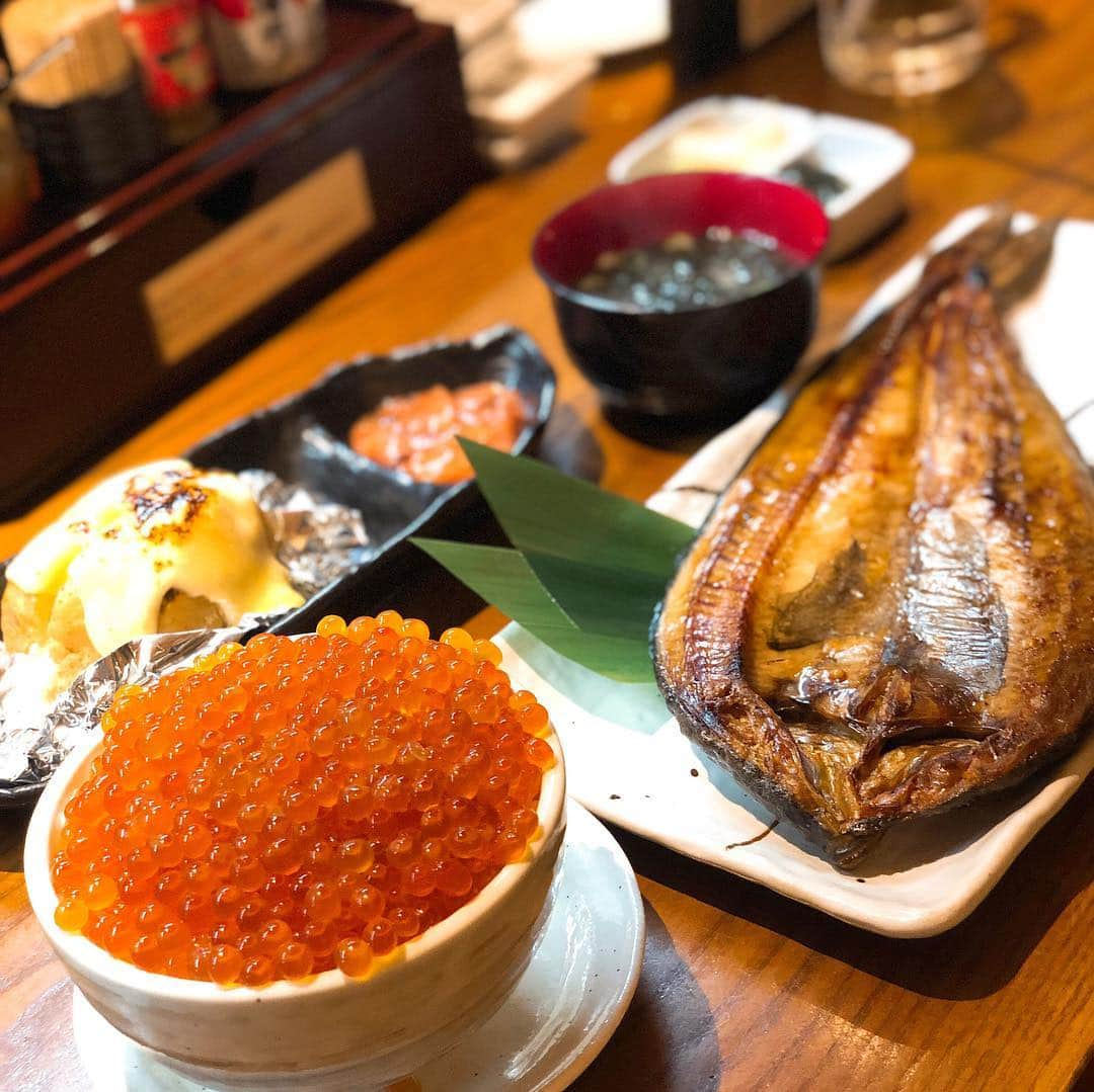 江頭ひなたさんのインスタグラム写真 - (江頭ひなたInstagram)「札幌に来ています‼️😊北海道✨の食材を楽しめるお店に来たよ‼️😆イクラもホッケも美味し〜い💕💕 #寒すぎてヤバイ #冬やん #真冬やん #風邪ひきませんように #はちきょう #あねご #ホッケ #いくら #つっこ飯 #ほっけ #イクラ #札幌 #北海道 #すすきの」3月23日 22時33分 - hinataeto