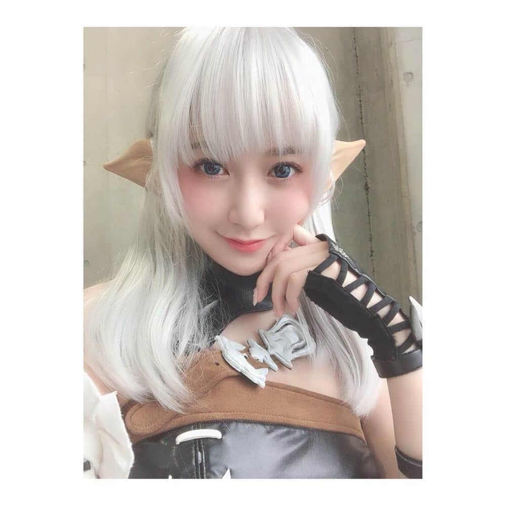 葉月ゆめさんのインスタグラム写真 - (葉月ゆめInstagram)「《FAINAL FANTASY XIV FANFESTIVAL 2019 TOKYO》🗼🎮 明日もきっとみんなとお写真撮るので 今日は自撮りだけ。📷♡ ・ ・ ゲーム内のフレンドさんや FF14 Channelを観て下さってた方々 お声がけありがとうございました！ とても嬉しかったです 🌸 エレゼン♀明日もお待ちしています ♡ どこにいるかはTwitterにてお知らせしますね 📣 #ffxivfanfest2019 #fainalfantasyxiv #ff14 #fainalfantasy #tokyo #ファンフェス #エレゼン #種族 #エレメス」3月23日 22時42分 - yume_hazuki