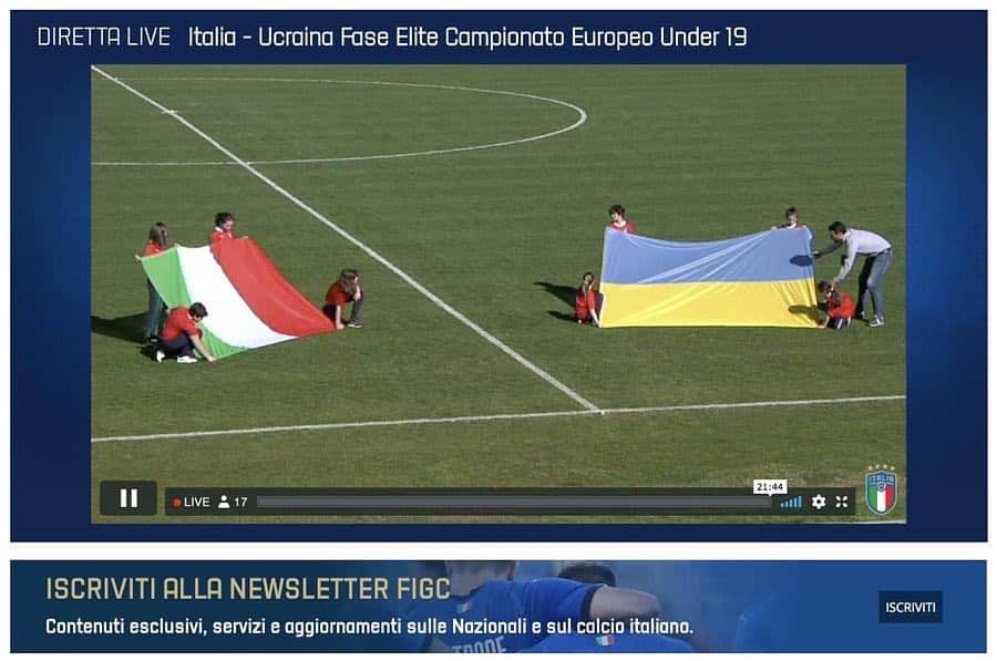 サッカーイタリア代表さんのインスタグラム写真 - (サッカーイタリア代表Instagram)「#Under19 - Fase Elite #Europeo #U19 #Italia 🇮🇹 vs #Ucraina 🇺🇦 💻⚽️ Ora in LIVE STREAMING 👉🏻 figc.it  #Azzurrini #VivoAzzurro #AbanoTerme」3月23日 22時59分 - azzurri