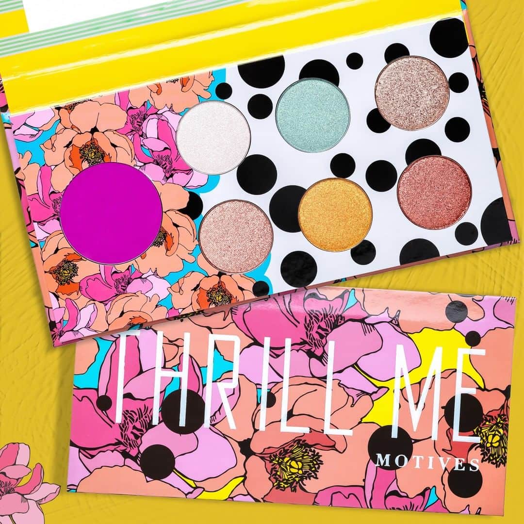 Motives Cosmeticsさんのインスタグラム写真 - (Motives CosmeticsInstagram)「Bring out a variety of looks this Spring🌸 using the new Thrill Me Palette. All new, chic eye shadows and a versatile lipstick/blush that can be added to any look to truly bring out yourself. Being you is thrilling enough, so utilize this palette to capture your true look. These six eye shadows are easily blended to go on as a wet or dry look or add a simple swipe to either your cheeks or your lips for the perfect highlight. . . . . #motives #motivescosmetics #naturalbeauty #makeup #mua #makeupartist #makeuplover #makeupaddict #makeupobsessed #makeuplove #thrillme #makeuppalette #eyeshadow #eyeshadowpalette」3月23日 23時01分 - motivescosmetics