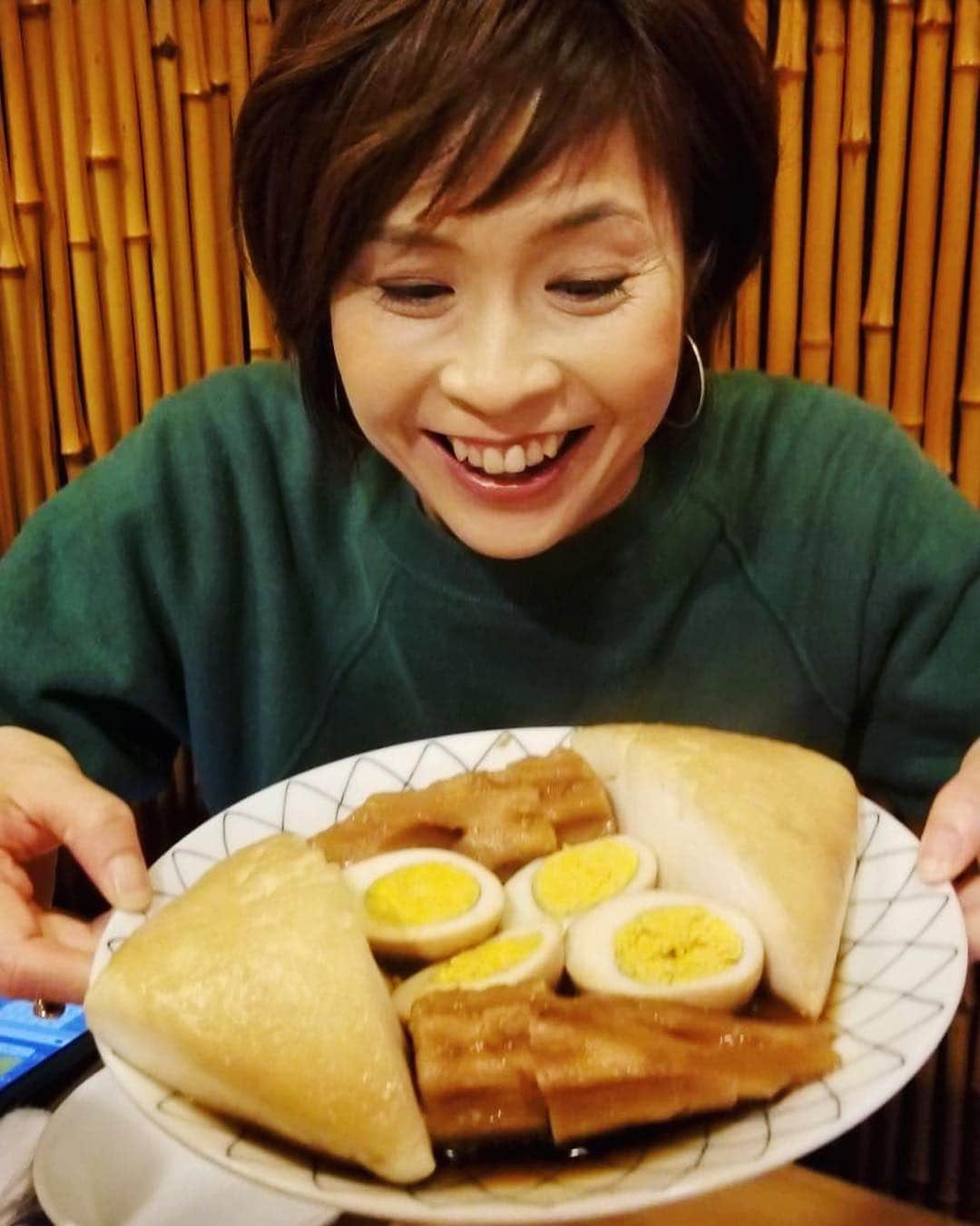 今村涼子さんのインスタグラム写真 - (今村涼子Instagram)「今週暖かい日にまたおでんを食べに。 おでんのあとはパンケーキ。 このはしごが超楽しい。 #おでん#パンケーキ」3月23日 23時07分 - ryoko.imamu