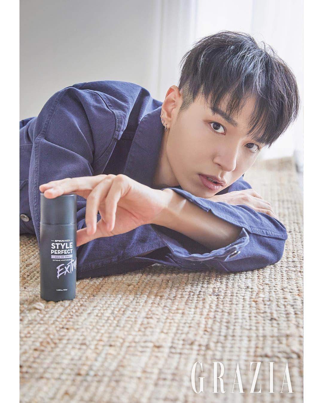 サイモンD のインスタグラム：「36 pretty flakko with @graziakorea @ipknofficial #graziakorea #ipknman」