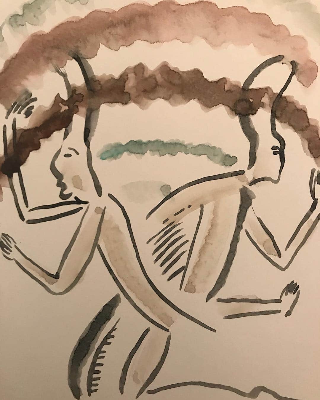 Hiro Sugiyama enlightenmentさんのインスタグラム写真 - (Hiro Sugiyama enlightenmentInstagram)「#mythology #drawing #watercolor #art」3月23日 23時35分 - hiro_sugiyama_enlightenment